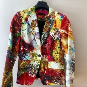 Mario Serrani Multicolor Women's Blazer